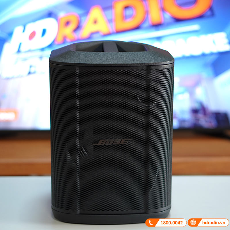Loa Bose S1 Pro Plus, Pin 11 Giờ, Mixer 3 Kênh, Bluetooth, AUX, XLR, LCD, App Bose Music-3