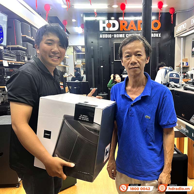 Loa Bose S1 Pro Plus, Pin 11 Giờ, Mixer 3 Kênh, Bluetooth, AUX, XLR, LCD, App Bose Music-32