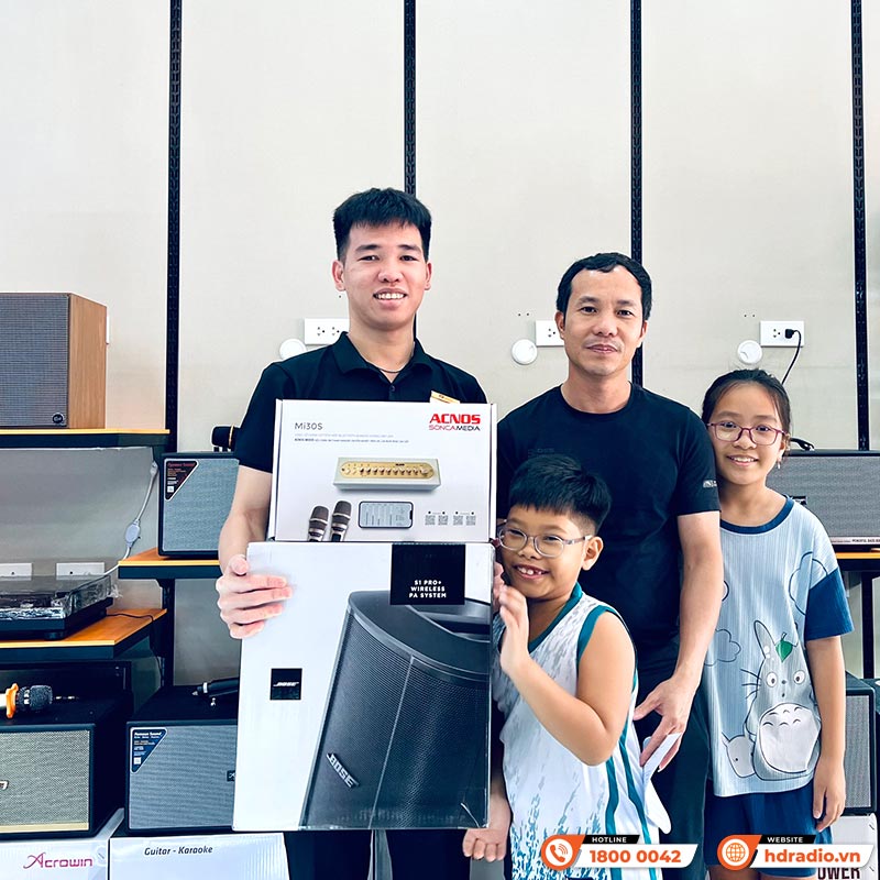 Mua loa Bose S1 Pro Plus chính hãng full VAT đến hdradio