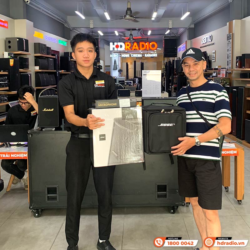 Loa Bose S1 Pro Plus, Pin 11 Giờ, Mixer 3 Kênh, Bluetooth, AUX, XLR, LCD, App Bose Music-39