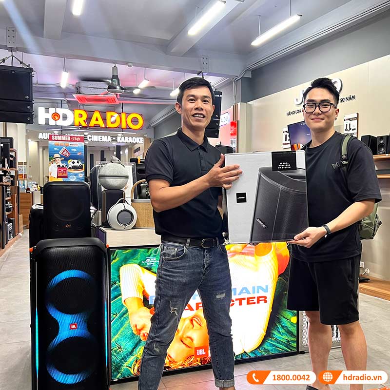 Loa Bose S1 Pro Plus, Pin 11 Giờ, Mixer 3 Kênh, Bluetooth, AUX, XLR, LCD, App Bose Music-19