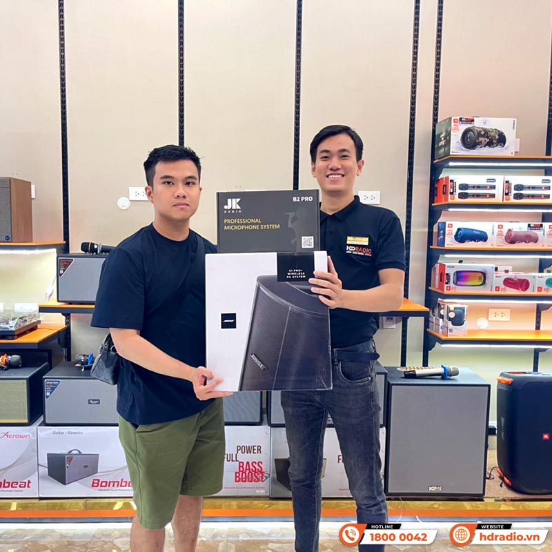 Loa Bose S1 Pro Plus, Pin 11 Giờ, Mixer 3 Kênh, Bluetooth, AUX, XLR, LCD, App Bose Music-22