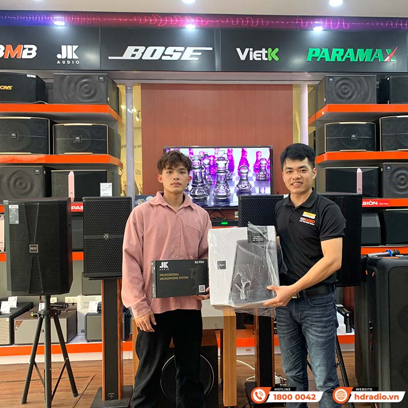 Micro không dây JKaudio B2 Pro, Tích hợp Echo, Chuyên Hỗ Trợ Hát Karaoke Trên Loa Bluetooth Di Động-14