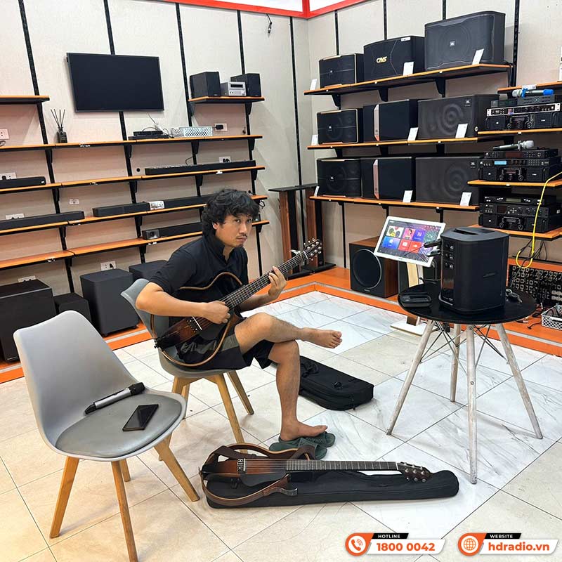 Loa Bose S1 Pro Plus, Pin 11 Giờ, Mixer 3 Kênh, Bluetooth, AUX, XLR, LCD, App Bose Music-36