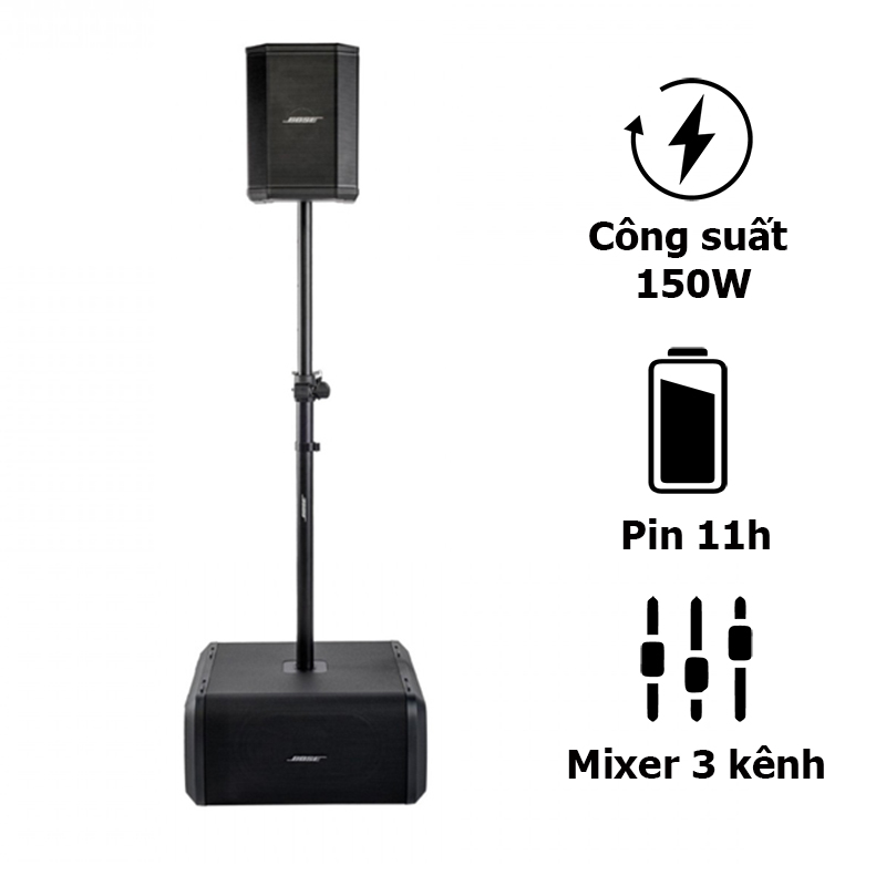 Bộ loa Bose S1 Pro Sub1 (Bộ Loa Column Array)