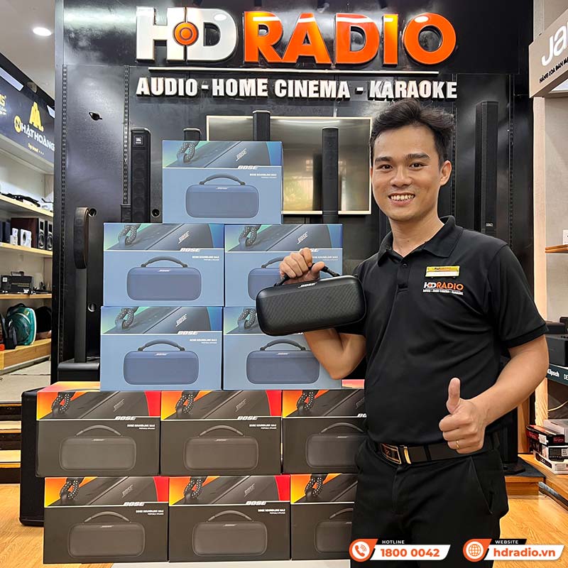 Loa Bose Soundlink Max Portable chính hãng về hàng tại showroom HDRadio
