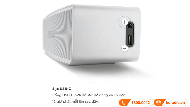 Sac USB-C Loa Bose Soundlink Mini II Special Edition 