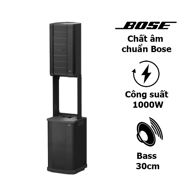 Bộ loa Bose F1 Model 812 Sub F1, Công suất 2000W, RCA, Mic, Guirtar (Loa Column Array)-1