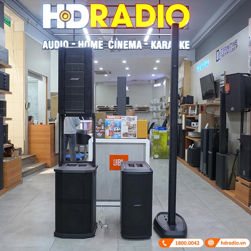 Bộ loa Bose F1 Model 812 Sub F1, Công suất 2000W, RCA, Mic, Guirtar (Loa Column Array)-13
