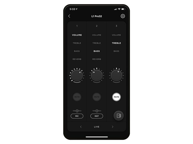 L1 Mix app điều khiển Loa Bose L1 Pro 32 Sub 2 Chính Hãng