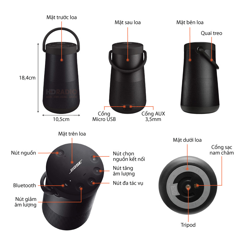 Loa Bose Soundlink Revolve Plus 2 (II)