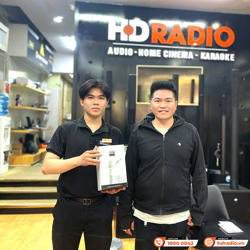 Loa Bose Soundlink Revolve Plus II (2) Chính Hãng, Pin 17h, Chống Nước IP55, Âm thanh 360 độ, Bluetooth, AUX-2