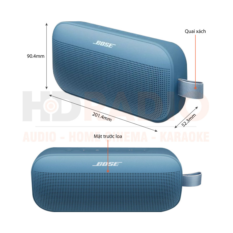 Chú thích Loa Bose SoundLink Flex 2 (II)
