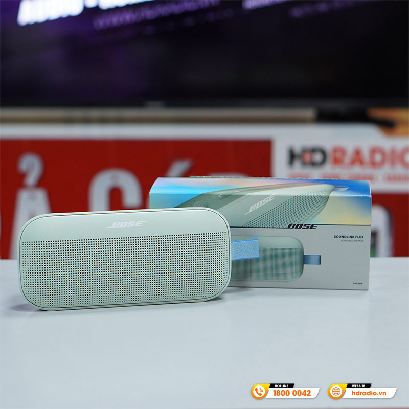 Loa Bose SoundLink Flex 2 (II) Bluetooth 5.3 Snapdragon Sound Aptx, IP67, Pin 12h, Có Mic đàm thoại, APP Bose Music-2