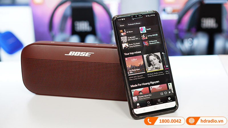 Loa Bose SoundLink Flex ket noi vuot troi