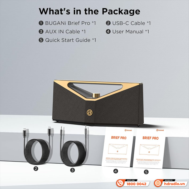 Loa Bugani Brief Pro