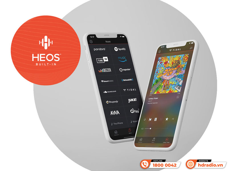 HEOS Bộ loa Denon Home Wireless 3.1