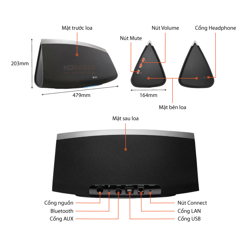 Loa Denon Heos 7 HS2