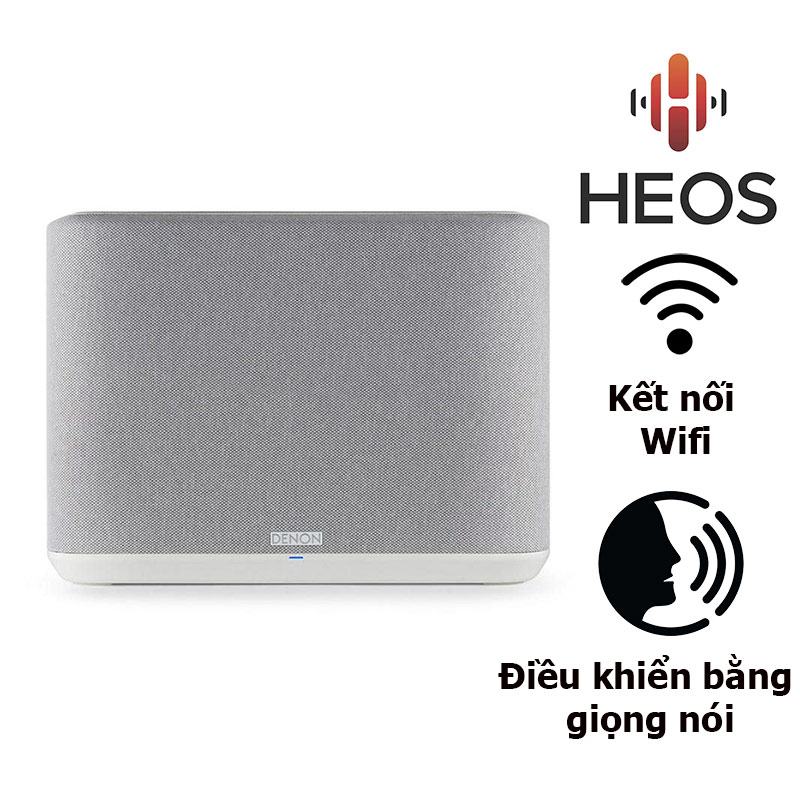 Loa DENON Home 250, Công Suất 26W, Điều khiển giọng nói, Kết nối đa phòng, Bluetooth, Wifi, AUX, USB