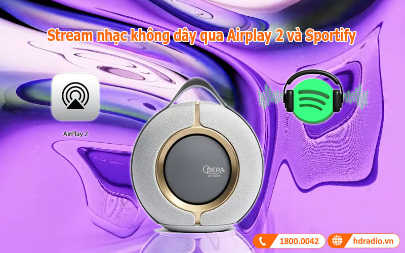 Stream nhạc không dây