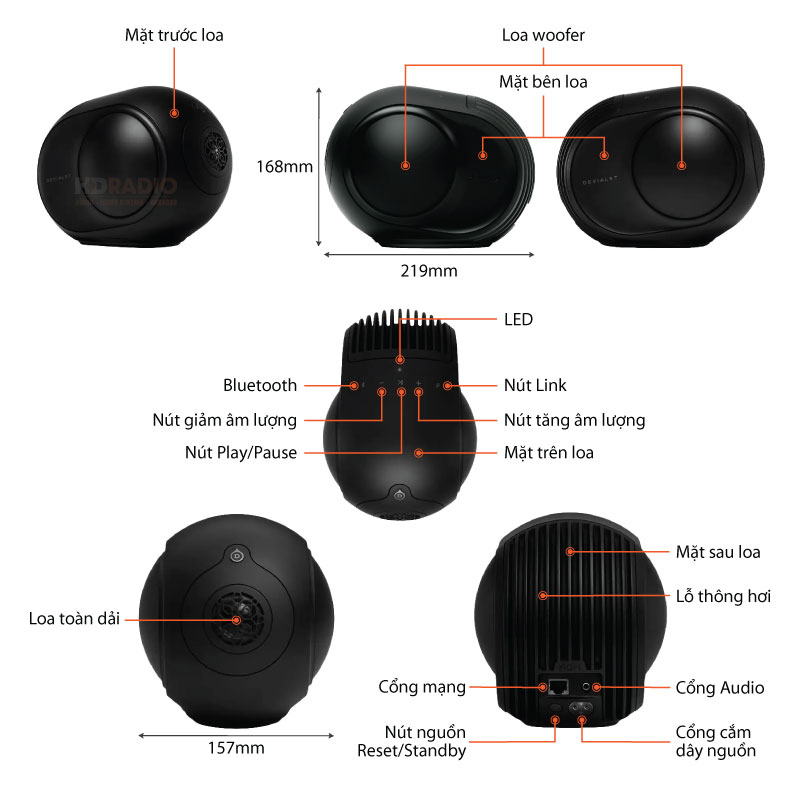 Loa Devialet Phantom II 98db