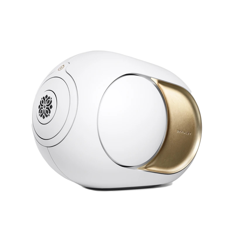 Loa Devialet Phantom Ultimate 108DB Opera de Paris (Cánh Loa Mạ Vàng Moon Gold), 1100W, Bluetooth 5.3, Wifi 6, AirPlay, Google Cast, Spotify Connect