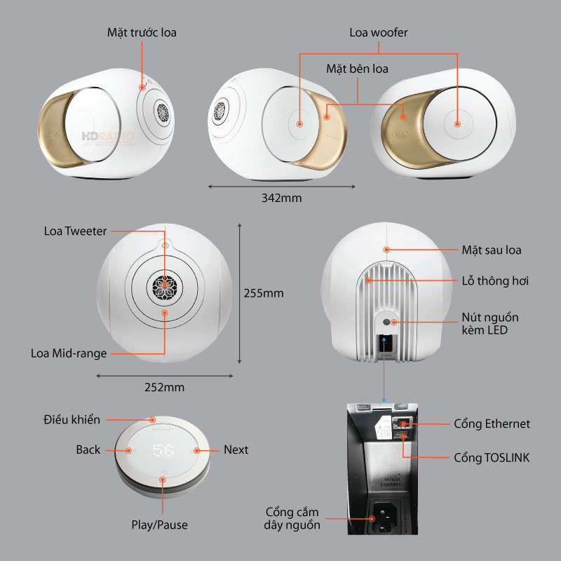 Loa Devialet Phantom I 108DB Opera de paris