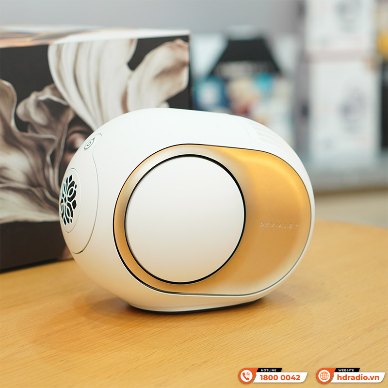 Loa Devialet Phantom Ultimate 98DB Opera de Paris (Cánh Loa Mạ Vàng Moon Gold), 400W, Bluetooth, AirPlay, Google Cast, Spotify Connect-3