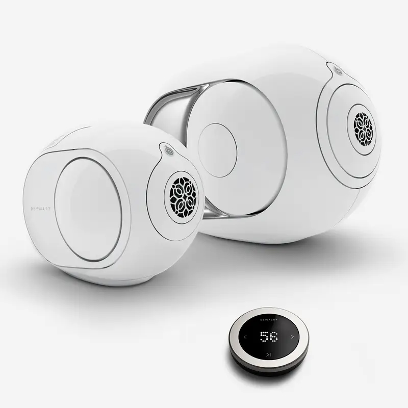 DEVIALET Phantom Remote V2 Matte Black và Loa Devialet phantom 2
