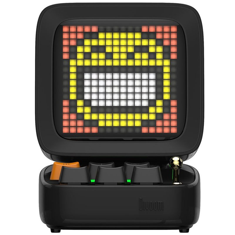 Loa Divoom DitooPro, Màn hình LED, Công suất 15W, Pin 8H, Bluetooth 5.0, Ứng dụng Divoom
