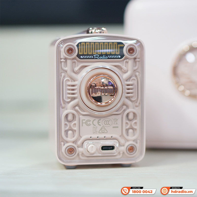 Loa Divoom Fairy-Ok, Công suất 10W, Pin 6h, Bluetooth 5.0, FM radio, kèm 1 micro-7