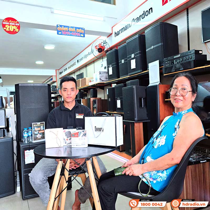 Loa Divoom Fairy-Ok, Công suất 10W, Pin 6h, Bluetooth 5.0, FM radio, kèm 1 micro-13