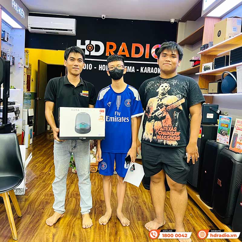 Loa Harman Kardon Aura Studio 4 (IV) Chính Hãng, Công Suất 130W, LED Mới Cực Đẹp, Bluetooth, AUX-28