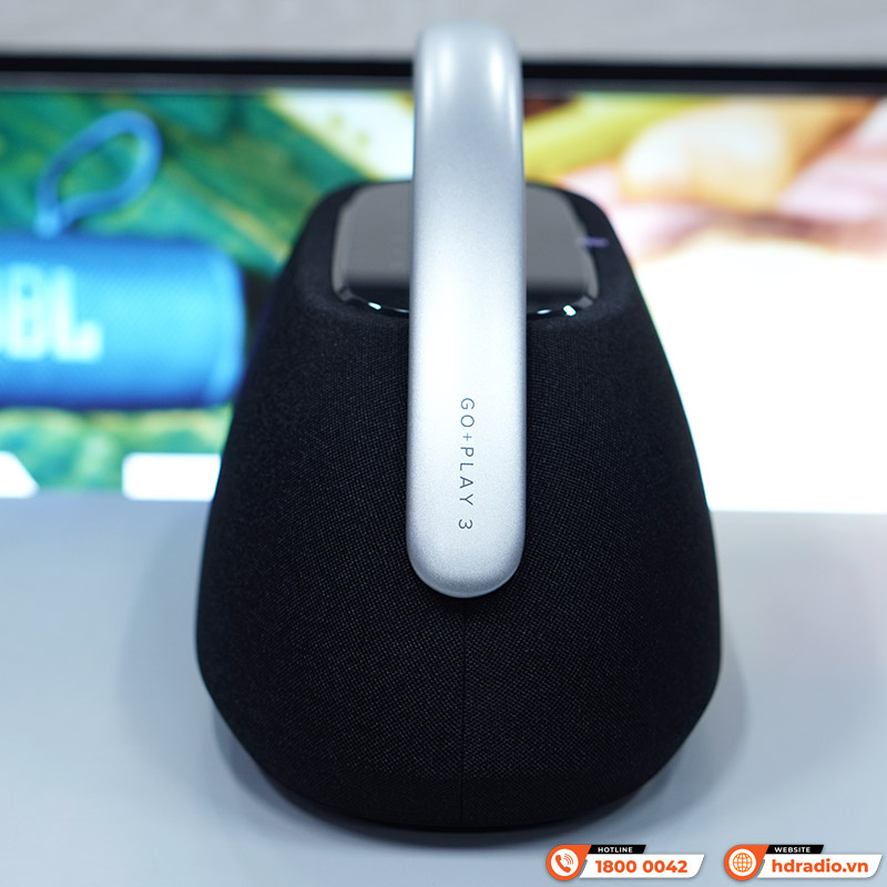Loa Harman Kardon Go Play 3 Chính Hãng, Công suất 160W, Pin 8h, Bluetooth 5.2, AUX, Mic thoại, Auto Self Tuning-7
