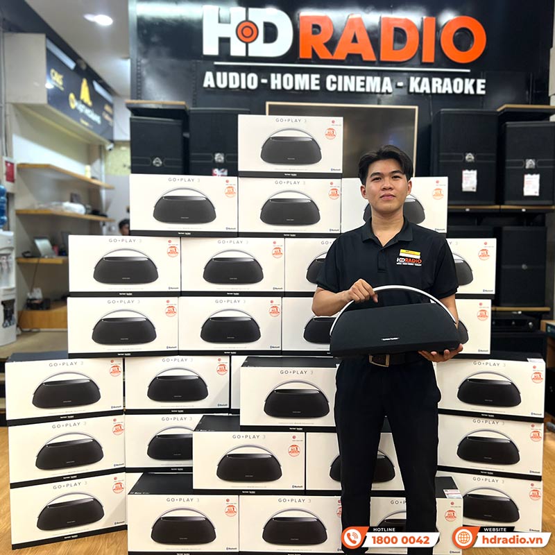Loa Harman Kardon Go Play 3 chính hãng do PGI nhập khẩu