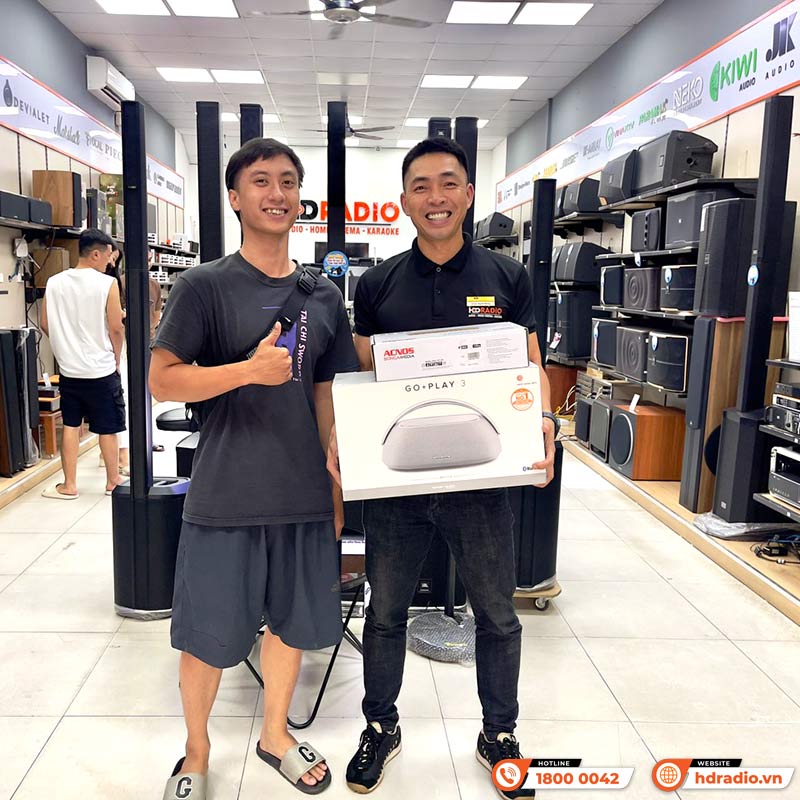 Mua Loa Harman Kardon Go Play 3 chính hãng pgi đến hdradio