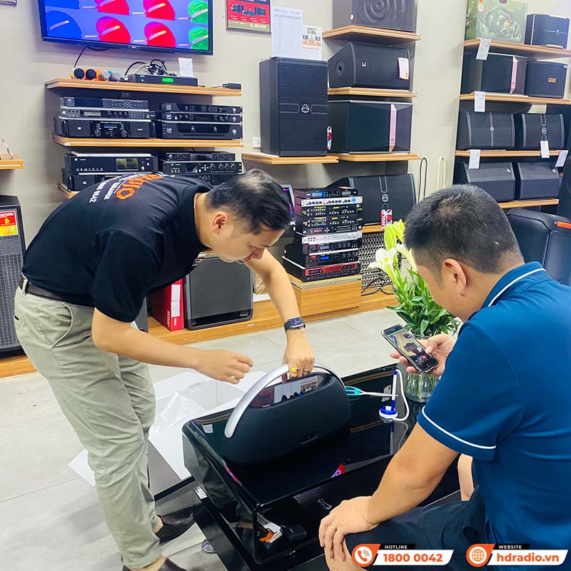 Loa Harman Kardon Go Play 3 Chính Hãng, Công suất 160W, Pin 8h, Bluetooth 5.2, AUX, Mic thoại, Auto Self Tuning-20