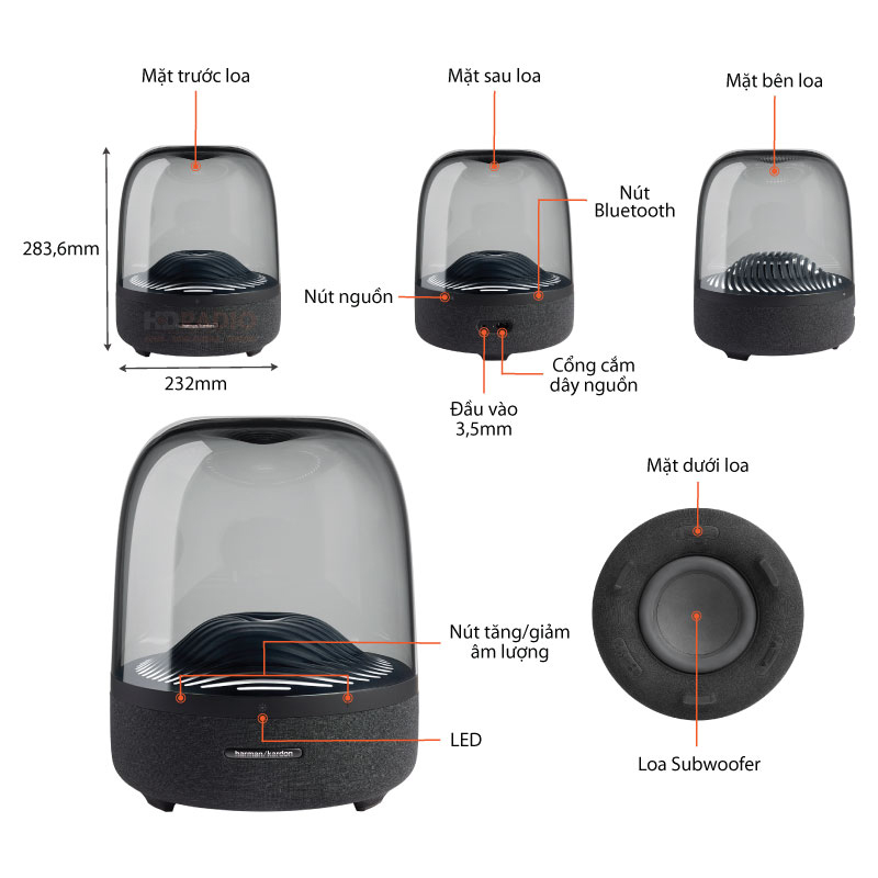 Loa Harman Kardon Aura Studio 3-1