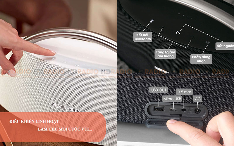 huong dan su dung Loa Harman Kardon Go play mini 