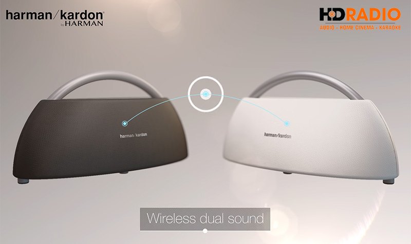 ket noi 2 Loa Harman Kardon Go play mini 