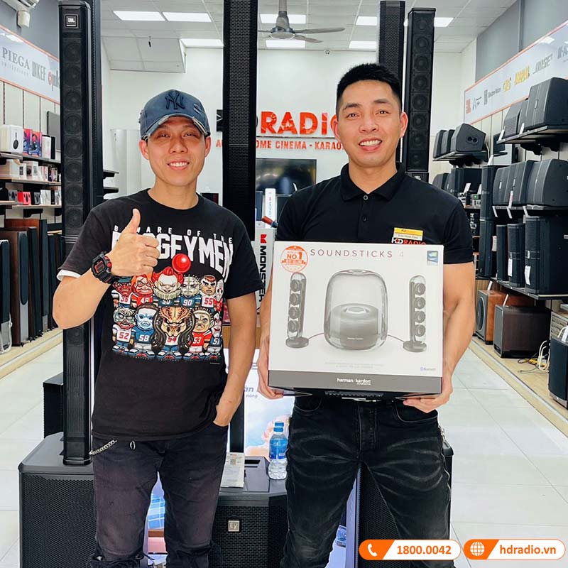 Loa Harman Kardon Soundsticks 4 (IV), Công Suất 140W, Âm thanh 2.1, Bluetooth, AUX-18