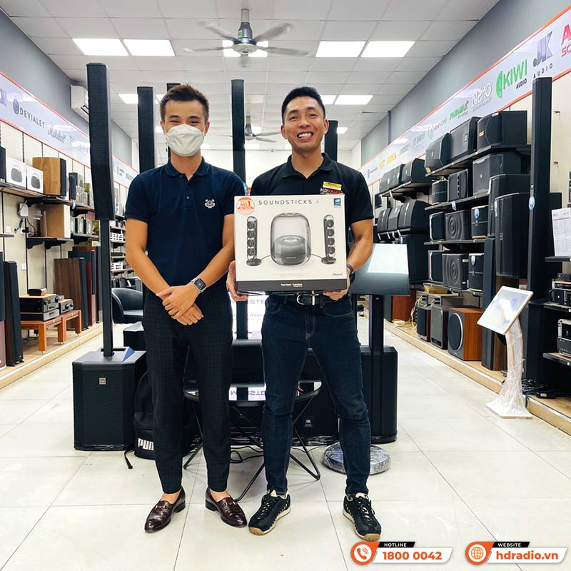 Loa Harman Kardon Soundsticks 4 (IV), Công Suất 140W, Âm thanh 2.1, Bluetooth, AUX-24