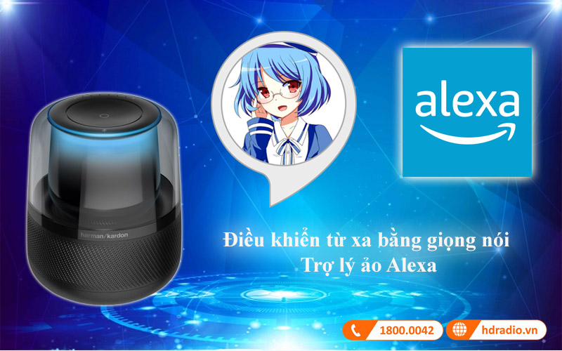 tro ly ao amazon alexa loa harman