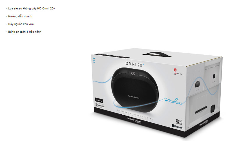 phu kien Loa Harman Kardon Omni 20+ tai hdradio 12