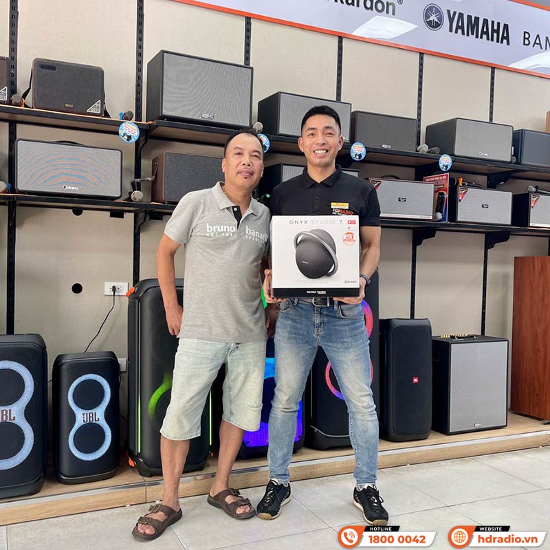 Loa Harman Kardon Onyx Studio 7, Pin 8h, Bluetooth, AUX, Công Suất 50W, Wireless Dual Sound-16