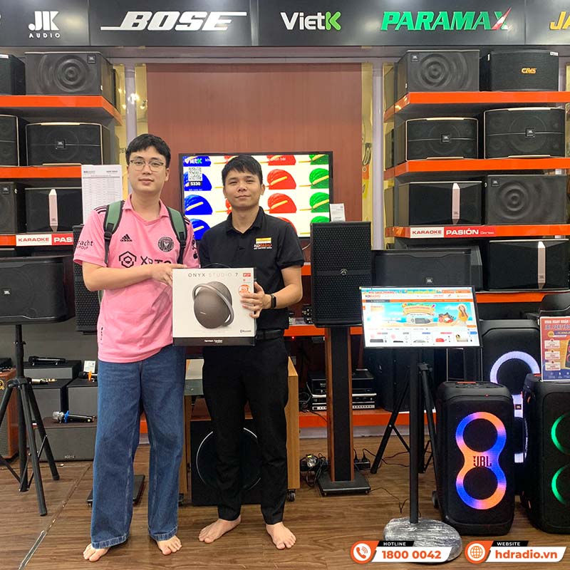 HDRadio là cửa hàng bán loa Onyx Studio 7 với mức giá tốt nhất Việt Nam
