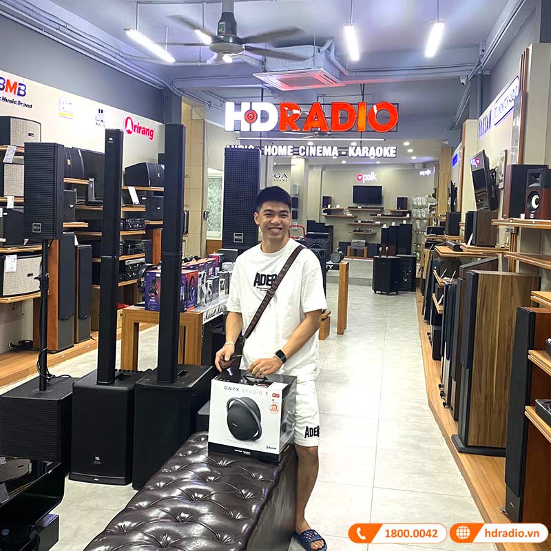 Loa Harman Kardon Onyx Studio 7, Pin 8h, Bluetooth, AUX, Công Suất 50W, Wireless Dual Sound-7