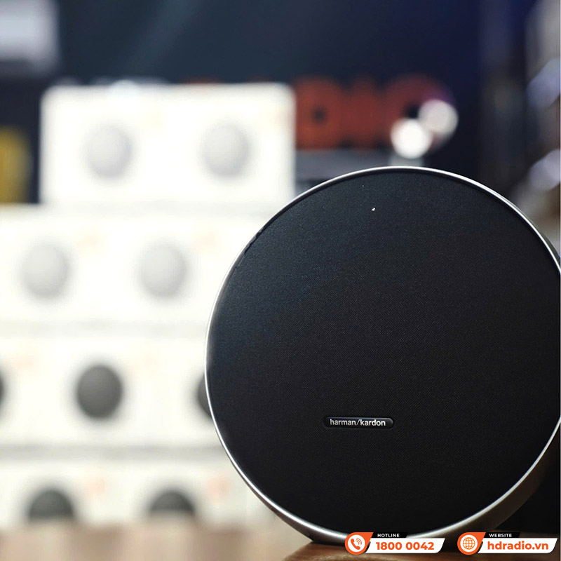 Loa Harman Kardon Onyx Studio 9, Pin 8h, Công Suất 50W, Bluetooth 5.3 Auracast, AUX, APP Harman Kardon One-3