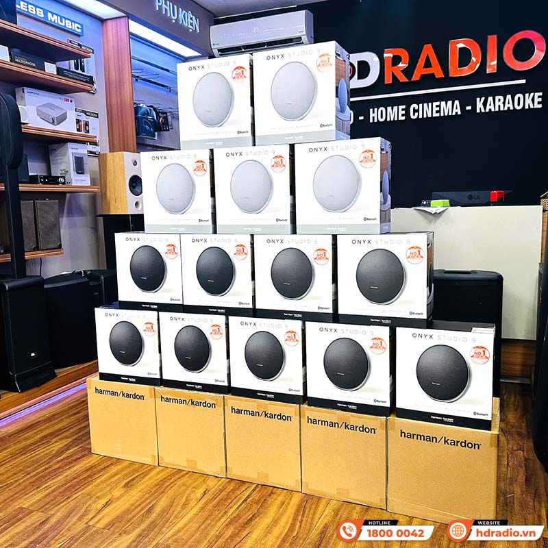 Loa Harman Kardon Onyx Studio 9, Pin 8h, Công Suất 50W, Bluetooth 5.3 Auracast, AUX, APP Harman Kardon One-7