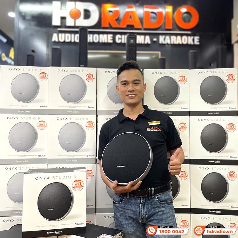 Loa Harman Kardon Onyx Studio 9, Pin 8h, Công Suất 50W, Bluetooth 5.3 Auracast, AUX, APP Harman Kardon One-13